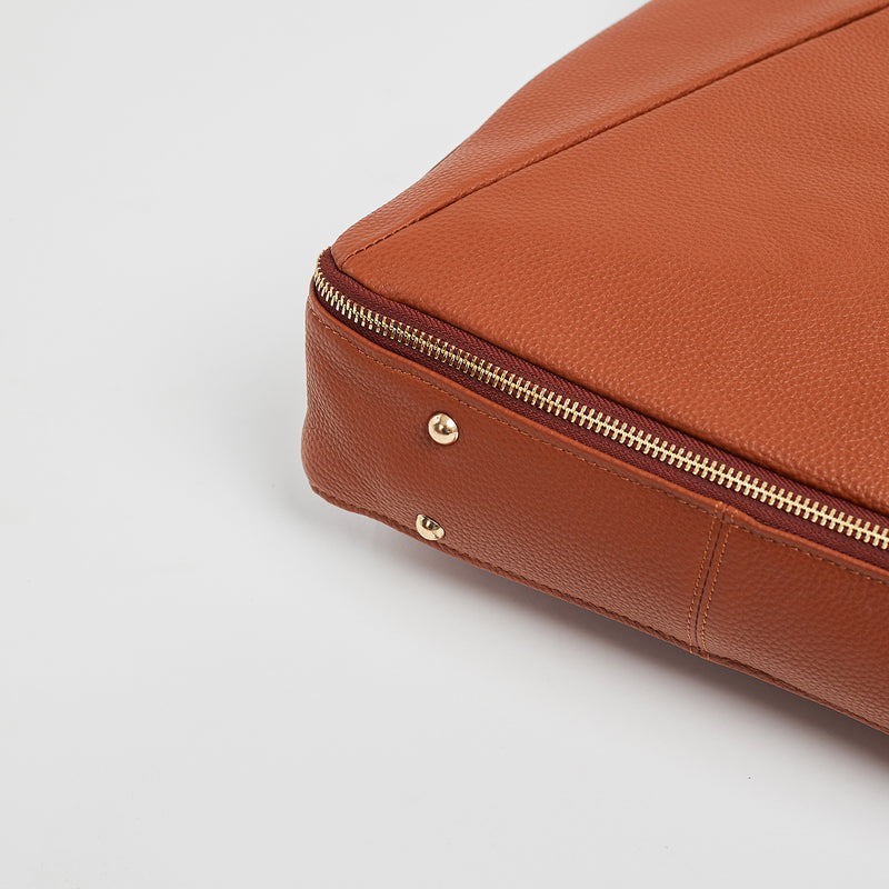 Dorothy Lee - Everyday Bag | Brandy With Gold Hardware