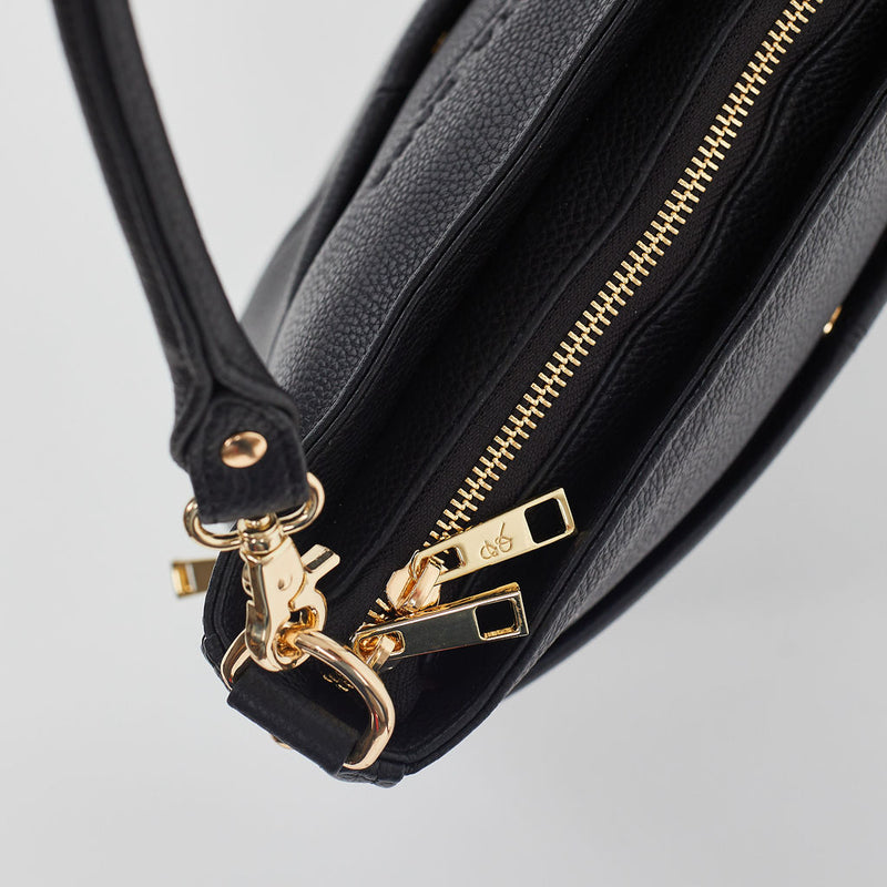 Dorothy Lee - Everyday Bag | Black With Gold