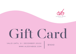 Alesya Bags Card