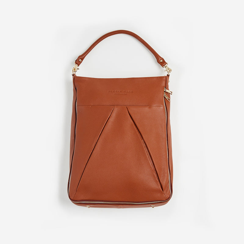 The Maribelle from Alesya Bags is a leather laptop bag is designed to be a workbag that's as fashionable as you are